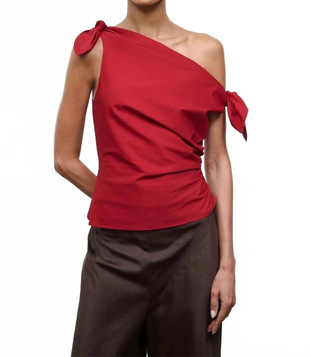 NEW STAUD bellaria top in rouge